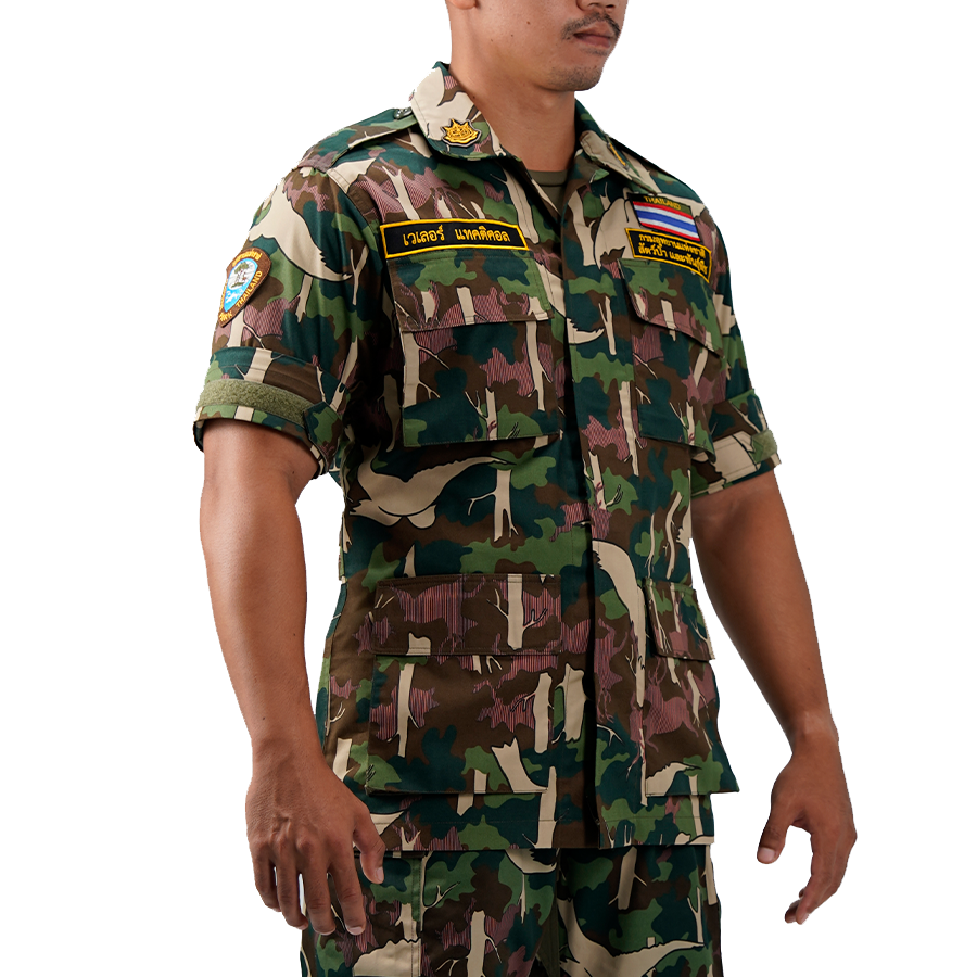 เสื้อทหาร VALOR PX - Native BDU Shirt เสื้อลายพราง กรมอุทยานแห่งชาติ สัตว์ป่า และพันธุ์พืช