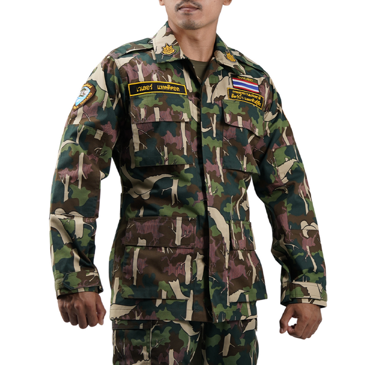 เสื้อทหาร VALOR PX - Native BDU Shirt เสื้อลายพราง กรมอุทยานแห่งชาติ สัตว์ป่า และพันธุ์พืช