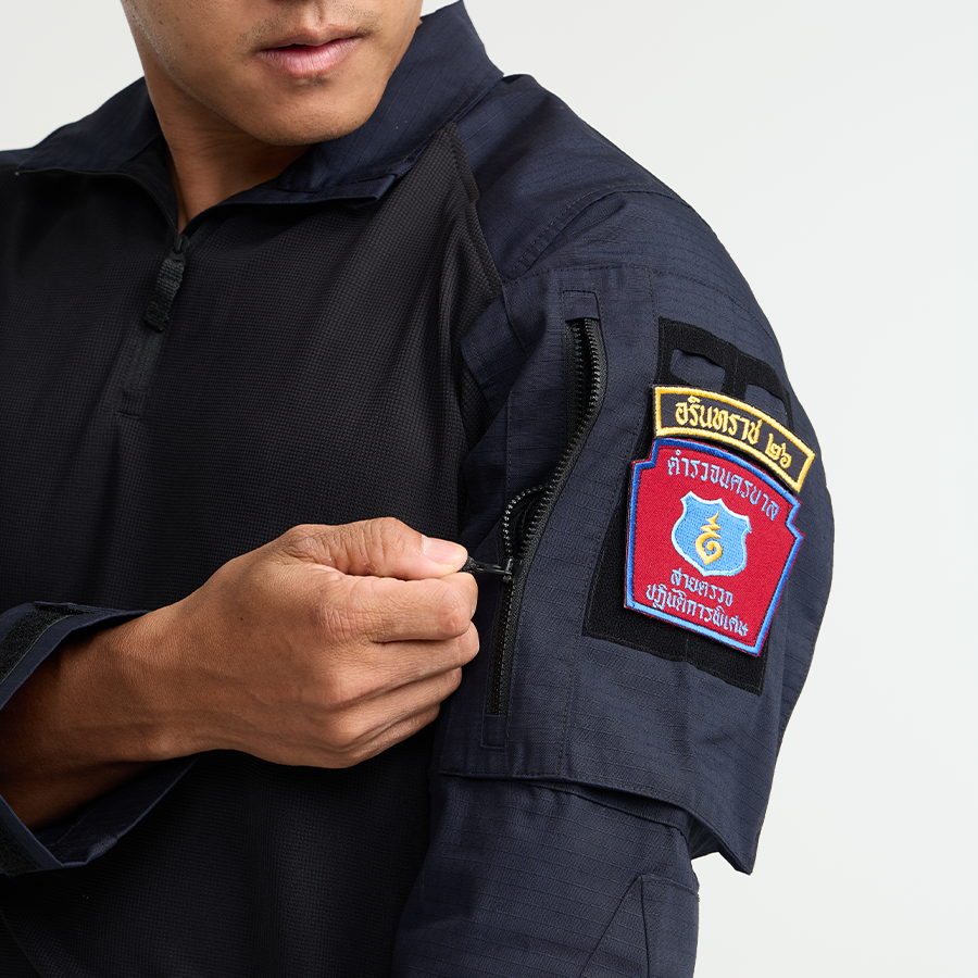 เสื้อทหาร Valor PX - Native Combat Shirt เสื้อคอมแบท ตำรวจนครบาล