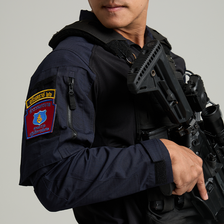 เสื้อทหาร Valor PX - Native Combat Shirt เสื้อคอมแบท ตำรวจนครบาล