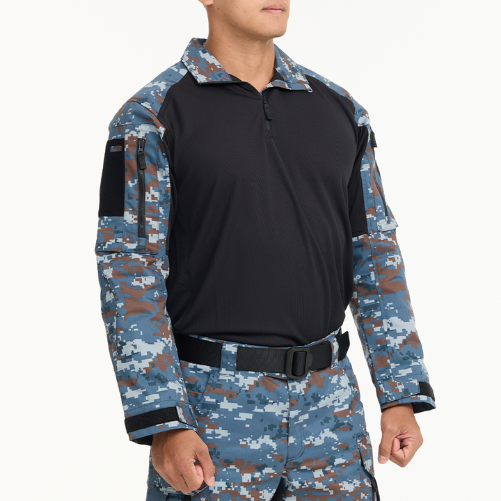 เสื้อทหาร VALOR PX - Native Combat Shirt [RTAF/Black] เสื้อคอมแบท ทหารอากาศ
