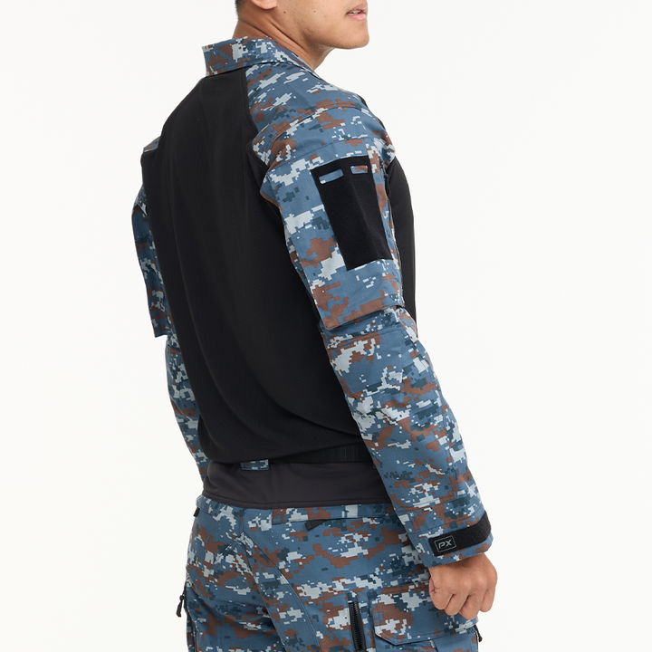 เสื้อทหาร VALOR PX - Native Combat Shirt [RTAF/Black] เสื้อคอมแบท ทหารอากาศ
