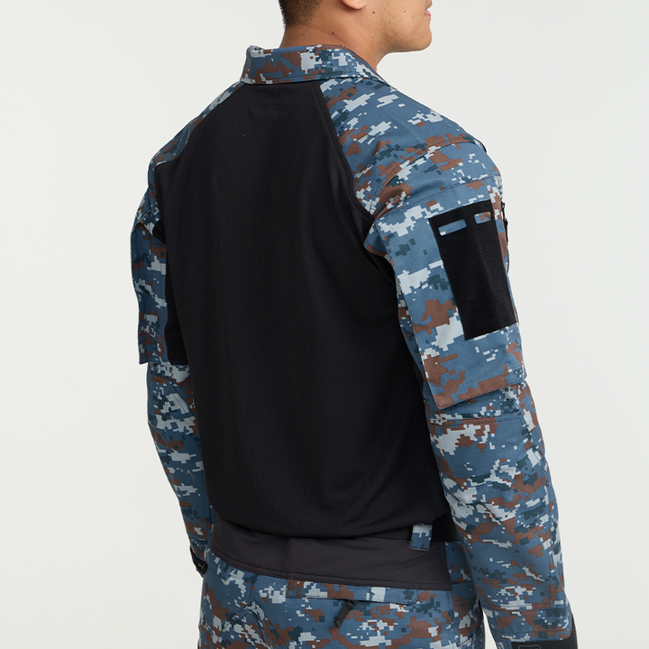เสื้อทหาร VALOR PX - Native Combat Shirt [RTAF/Black] เสื้อคอมแบท ทหารอากาศ