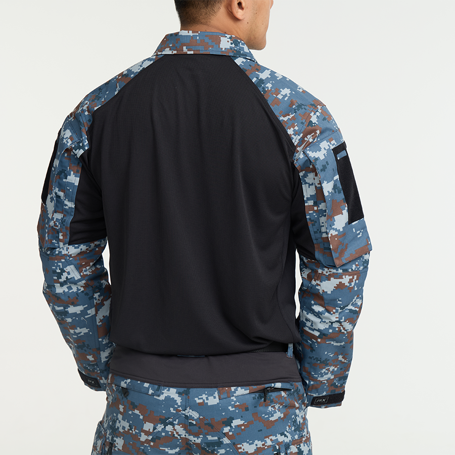 เสื้อทหาร VALOR PX - Native Combat Shirt [RTAF/Black] เสื้อคอมแบท ทหารอากาศ