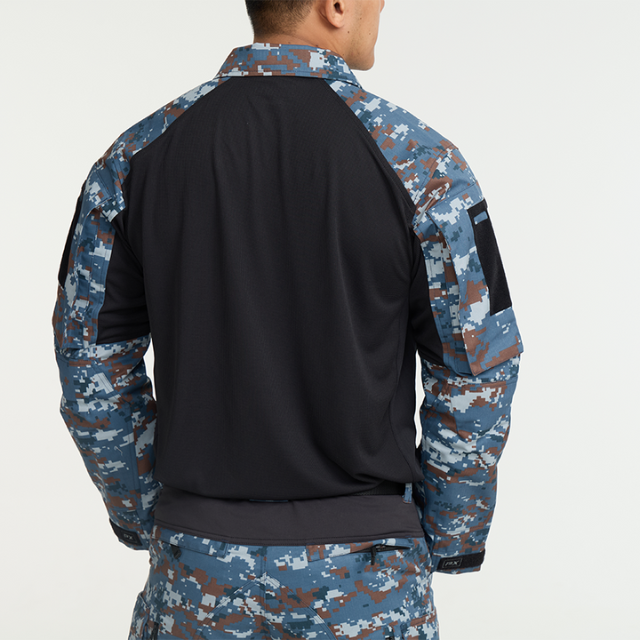 เสื้อทหาร VALOR PX - Native Combat Shirt [RTAF/Black] เสื้อคอมแบท ทหารอากาศ