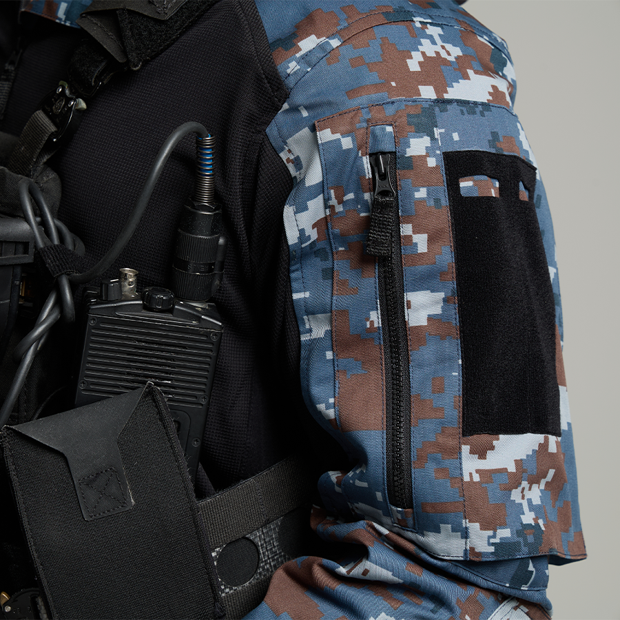 เสื้อทหาร VALOR PX - Native Combat Shirt [RTAF/Black] เสื้อคอมแบท ทหารอากาศ