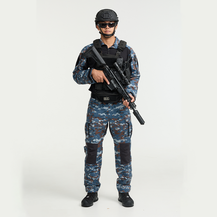 เสื้อทหาร VALOR PX - Native Combat Shirt [RTAF/Black] เสื้อคอมแบท ทหารอากาศ
