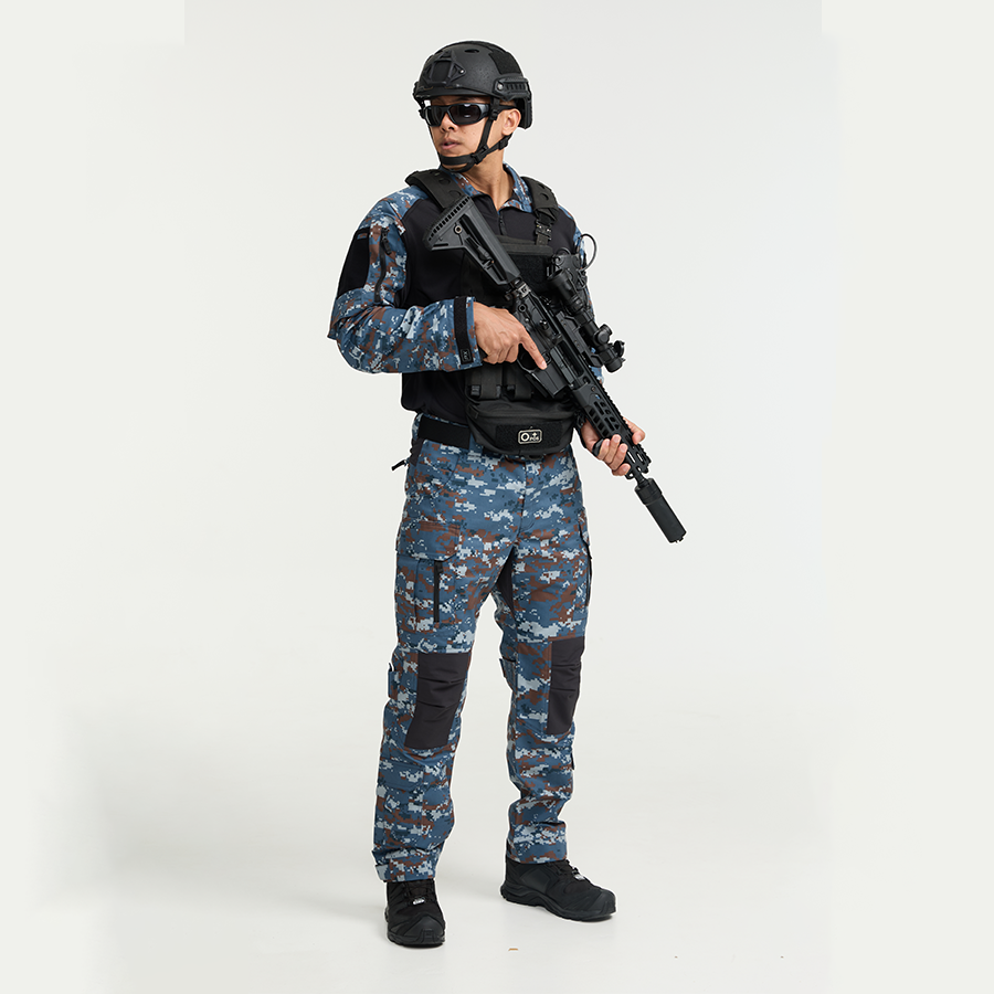 เสื้อทหาร VALOR PX - Native Combat Shirt [RTAF/Black] เสื้อคอมแบท ทหารอากาศ