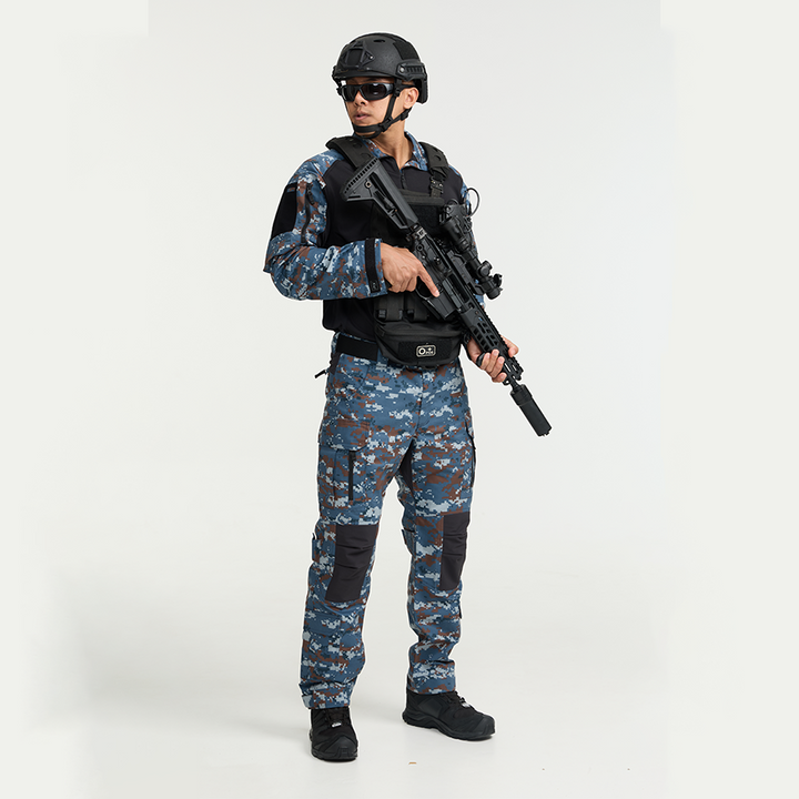 เสื้อทหาร VALOR PX - Native Combat Shirt [RTAF/Black] เสื้อคอมแบท ทหารอากาศ