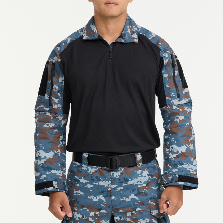 เสื้อทหาร VALOR PX - Native Combat Shirt [RTAF/Black] เสื้อคอมแบท ทหารอากาศ