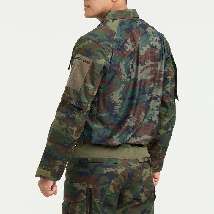 เสื้อทหาร VALOR PX - Native Combat Shirt เสื้อคอมแบทลายพราง ทหารเรือ