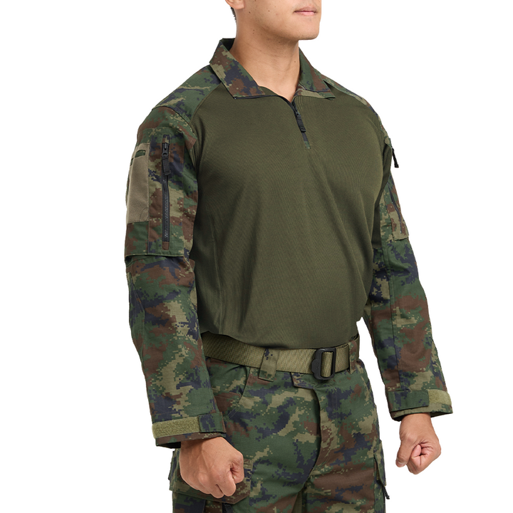เสื้อทหาร VALOR PX - Native Combat Shirt เสื้อคอมแบทลายพราง ทหารเรือ