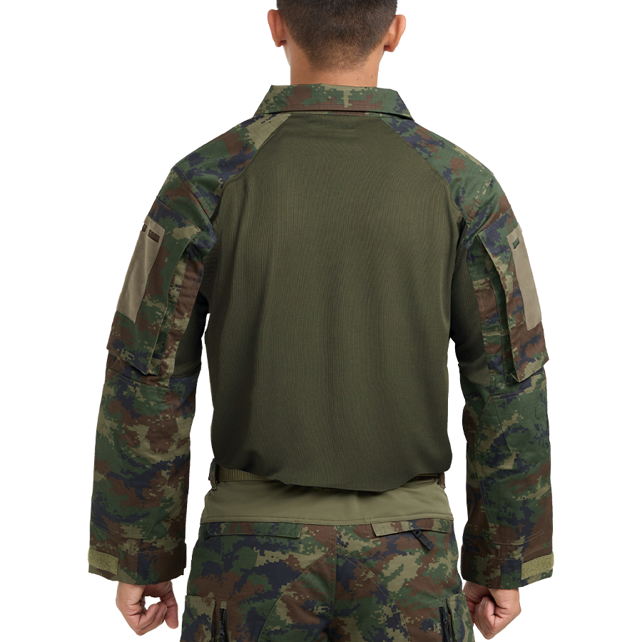เสื้อทหาร VALOR PX - Native Combat Shirt เสื้อคอมแบทลายพราง ทหารเรือ