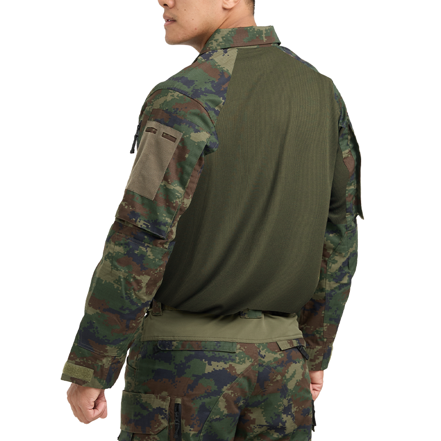 เสื้อทหาร VALOR PX - Native Combat Shirt เสื้อคอมแบทลายพราง ทหารเรือ