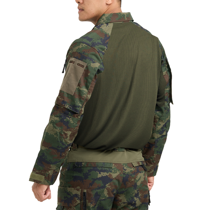 เสื้อทหาร VALOR PX - Native Combat Shirt เสื้อคอมแบทลายพราง ทหารเรือ