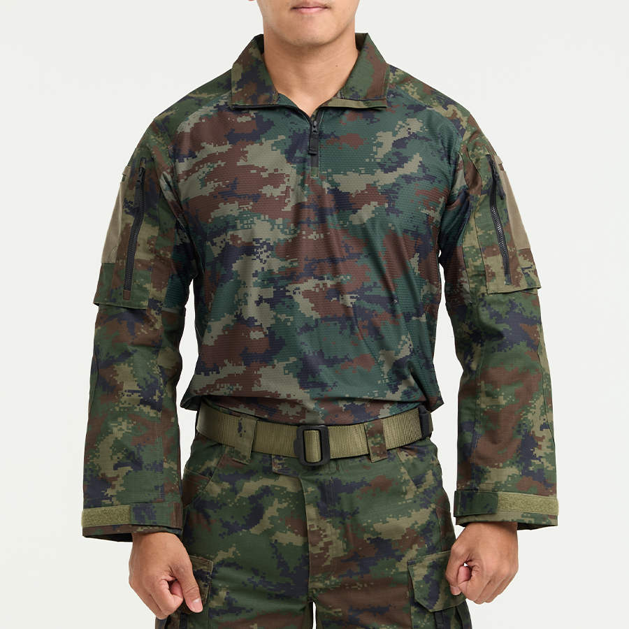 เสื้อทหารเรือ คอมแบททหาร เรือ เฉพาะเสื้อ 