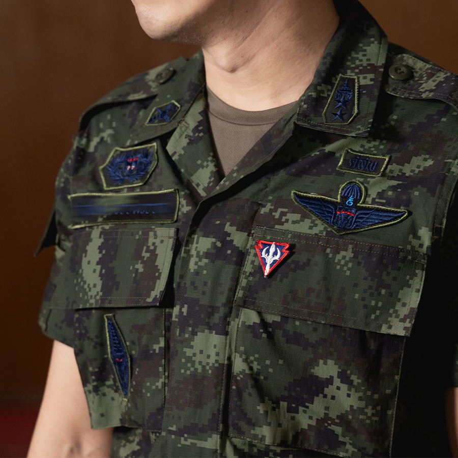 VALOR PX - Embroidered Patch Rank Insignia Royal Thai Army