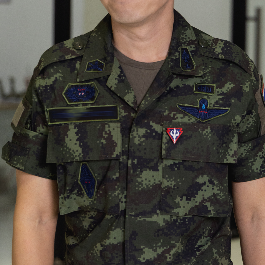 VALOR PX - Embroidered Patch Rank Insignia Royal Thai Army