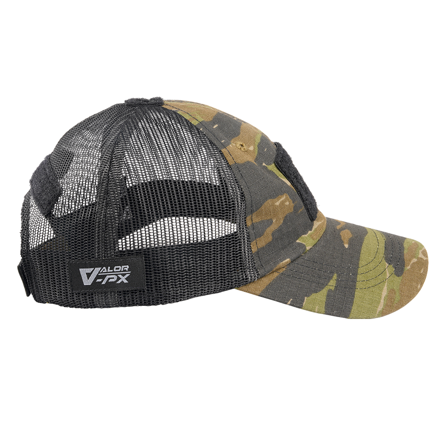 หมวกแก๊ป VALOR PX - Tactical Mesh Cap [Free Size] ลายพรางทหาร
