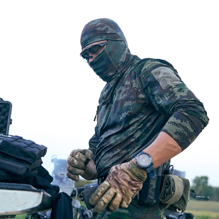 VALOR PX Air Flex Full Face Mask - มุมมองด้านหน้า