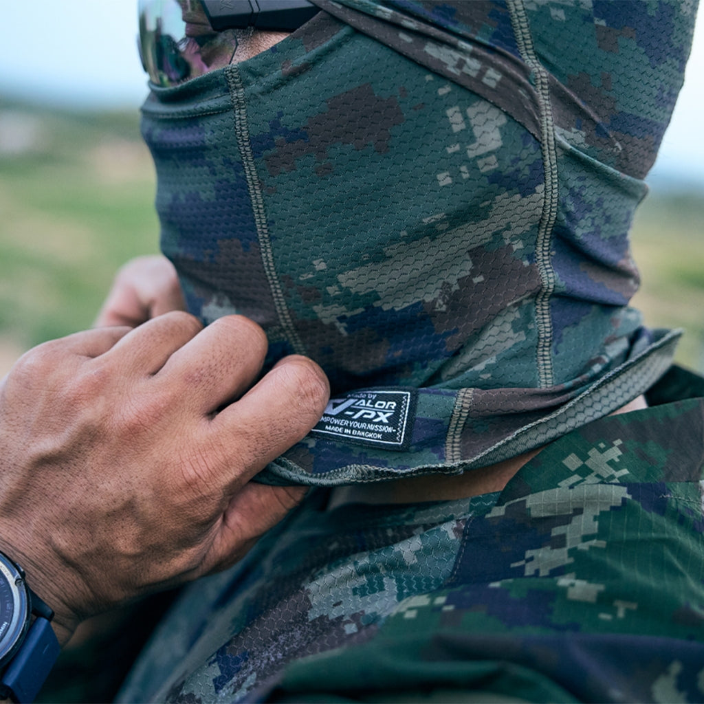 VALOR PX Air Flex Full Face Mask - มุมมองด้านหลัง