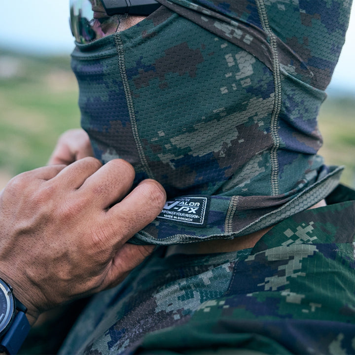 VALOR PX Air Flex Full Face Mask - มุมมองด้านหลัง