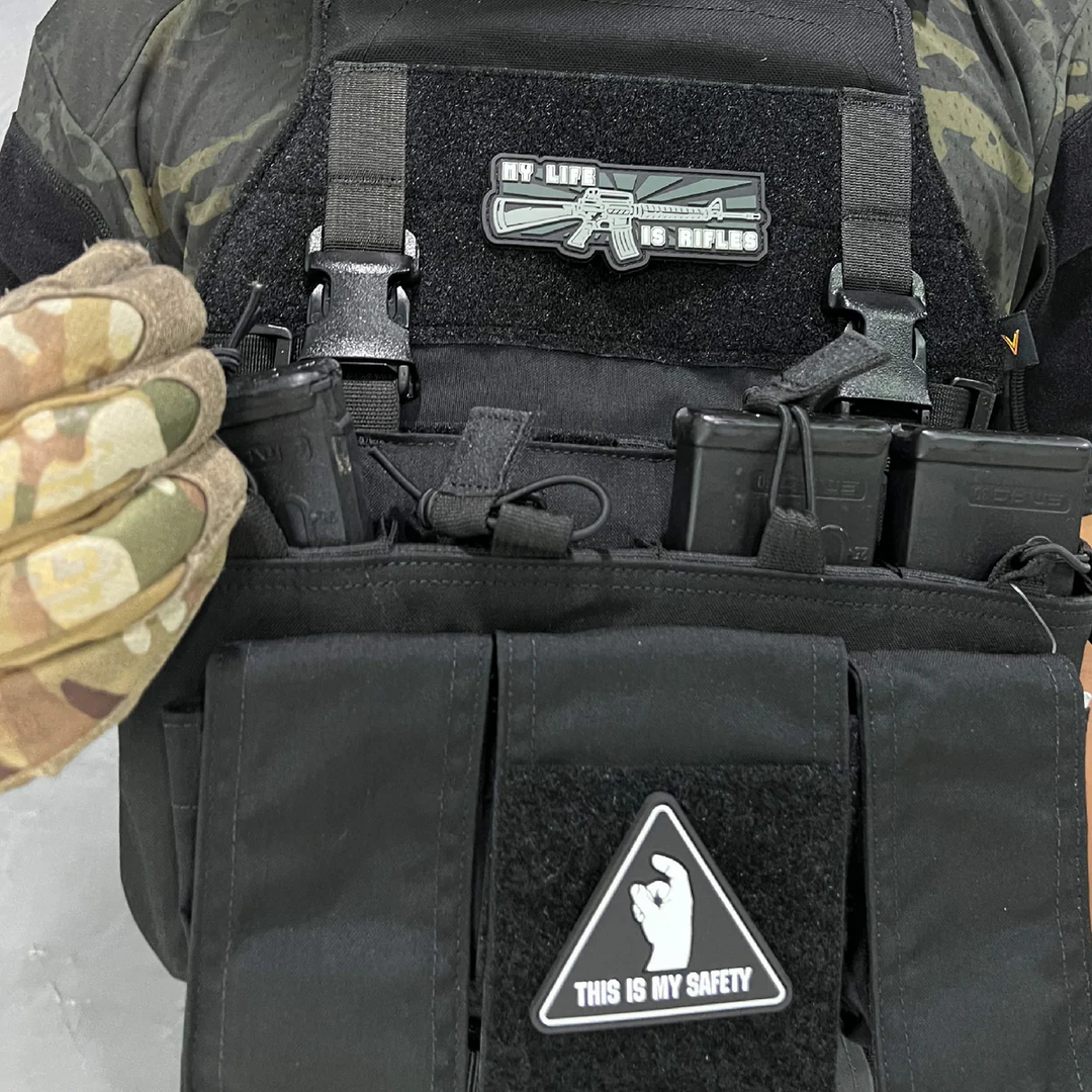 VALOR PX - PVC Patches this is my safety