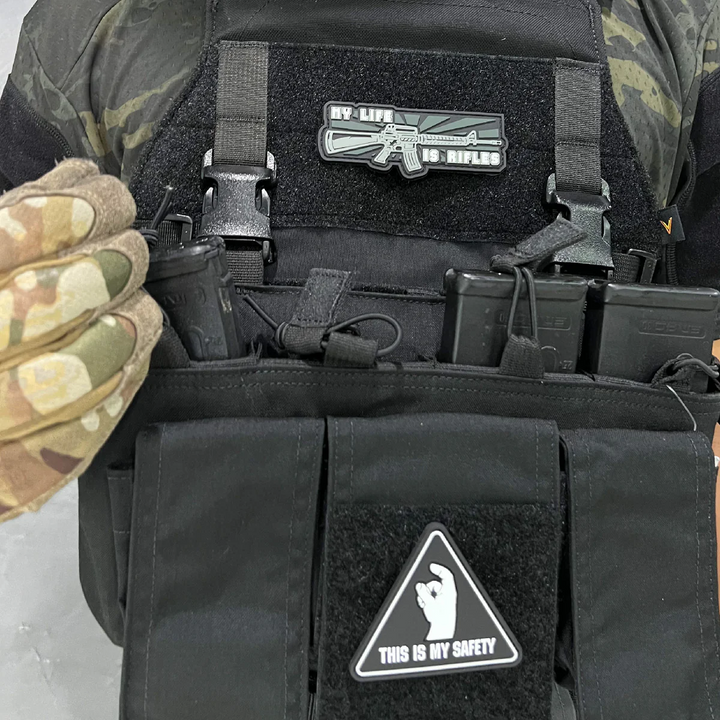VALOR PX - PVC Patches this is my safety