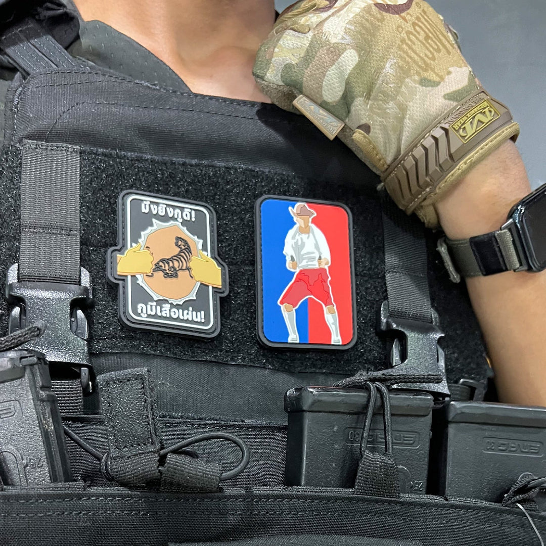 VALOR PX - PVC Patches กูมีเสือเผ่น V.1 - 7 ประจัญบาน
