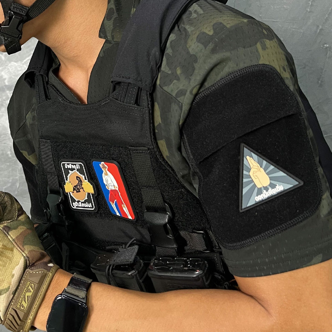 VALOR PX - PVC Patches กูมีเสือเผ่น V.1 - 7 ประจัญบาน