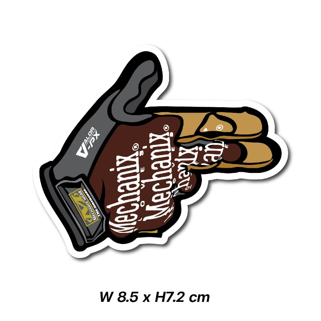 VALOR PX - Sticker Mechanix SET 6 PCS
