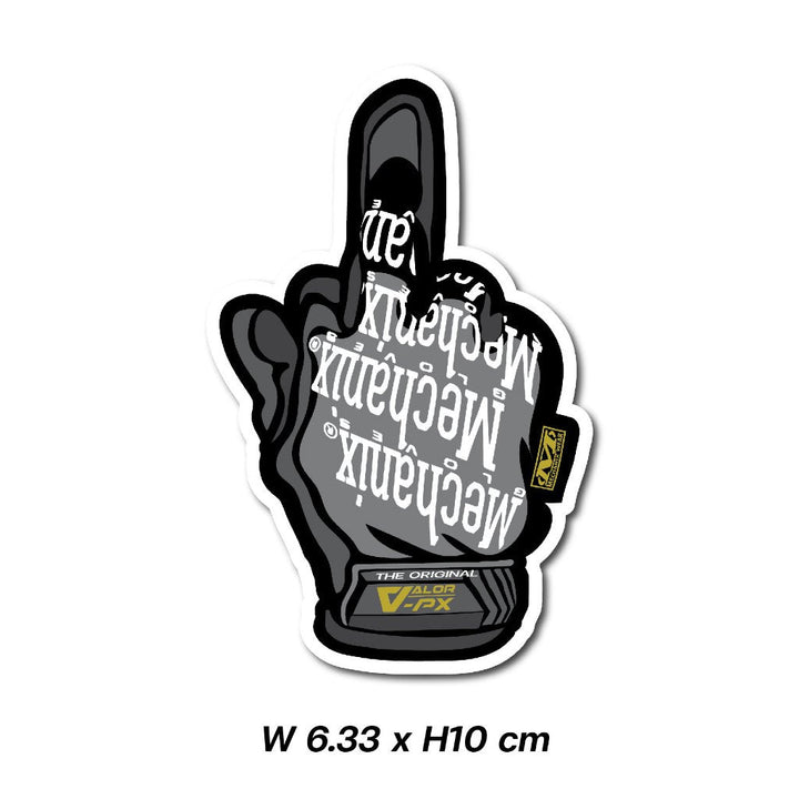 VALOR PX - Sticker Mechanix SET 6 PCS