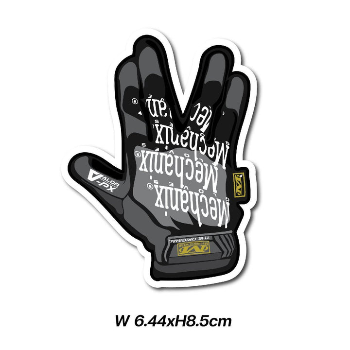 VALOR PX - Sticker Mechanix SET 6 PCS