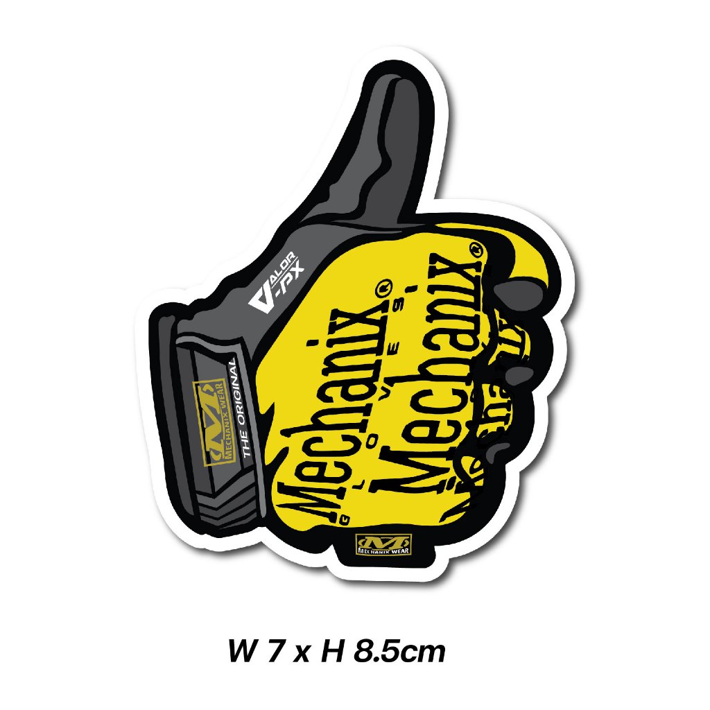 VALOR PX - Sticker Mechanix SET 6 PCS