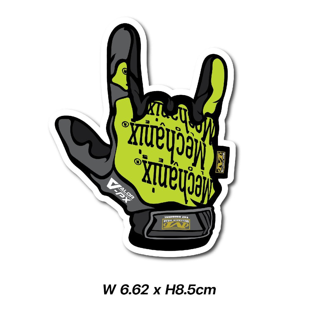 VALOR PX - Sticker Mechanix SET 6 PCS