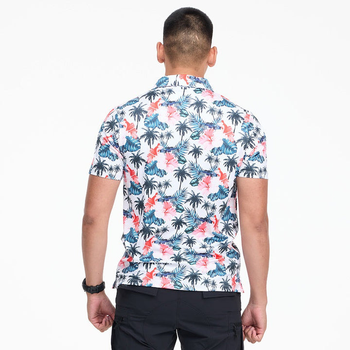 VALOR PX - Sniper Vibe Polo Hawaii Shirt