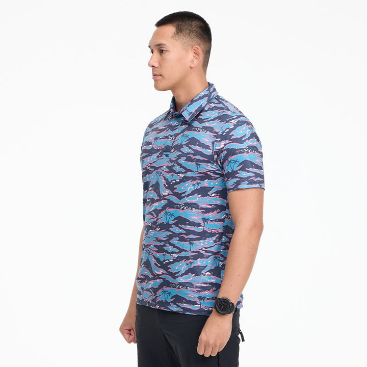VALOR PX - It's Time Polo Hawaii Shirt