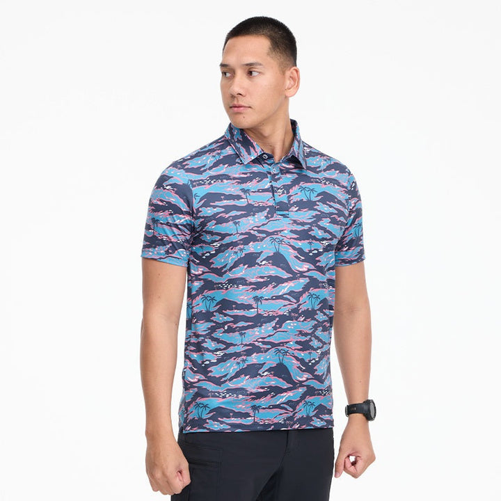 VALOR PX - It's Time Polo Hawaii Shirt