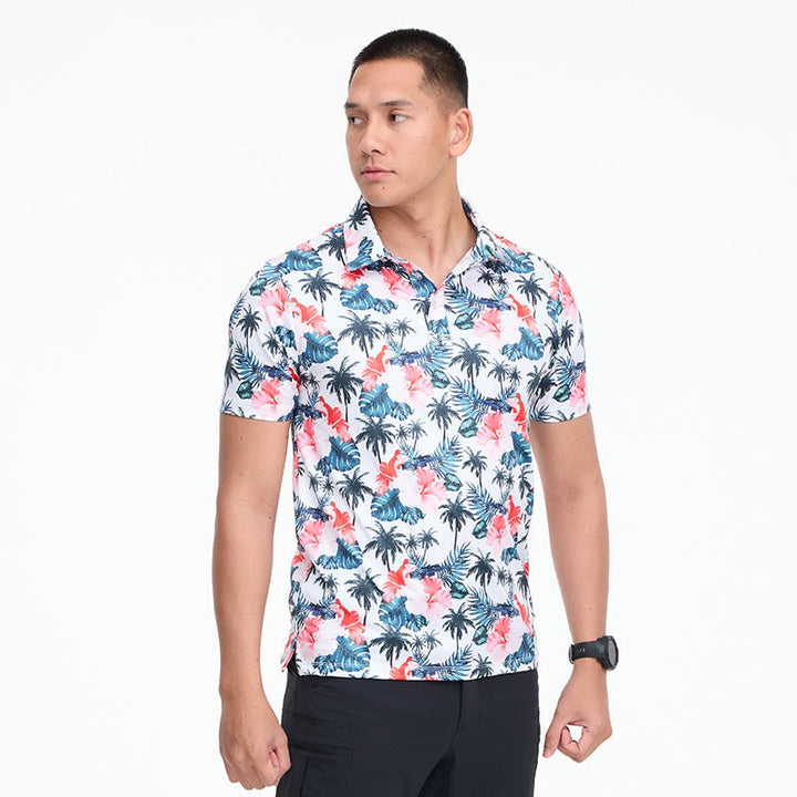 VALOR PX - Sniper Vibe Polo Hawaii Shirt