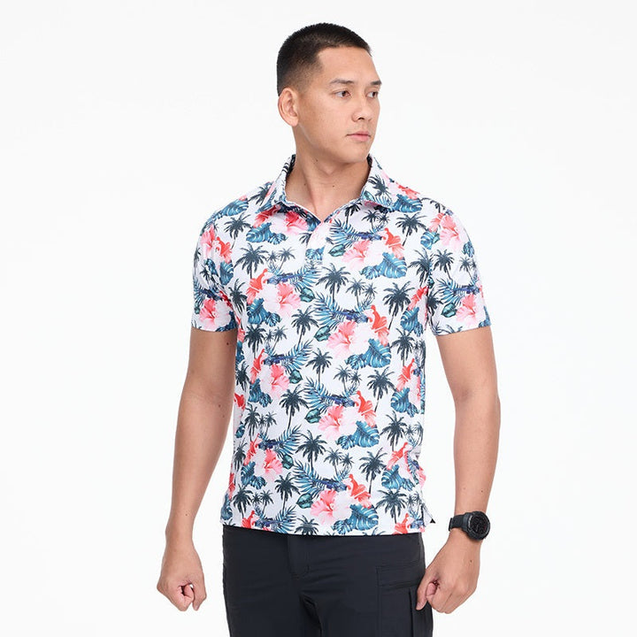 VALOR PX - Sniper Vibe Polo Hawaii Shirt