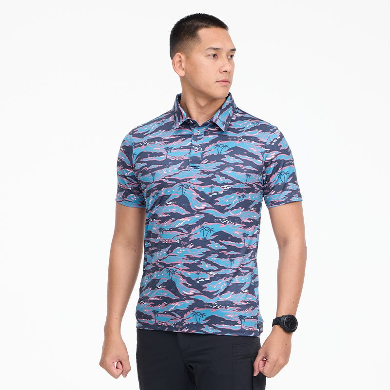 VALOR PX - It's Time Polo Hawaii Shirt