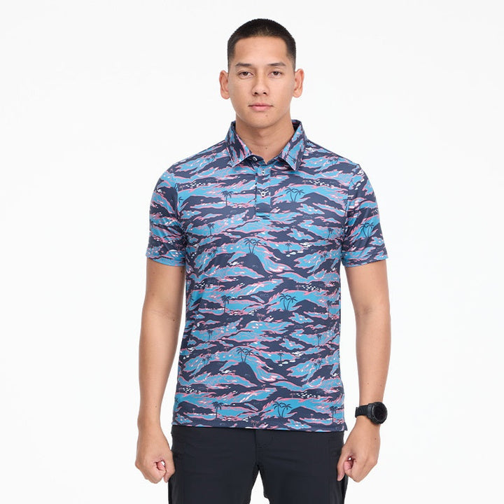 VALOR PX - It's Time Polo Hawaii Shirt