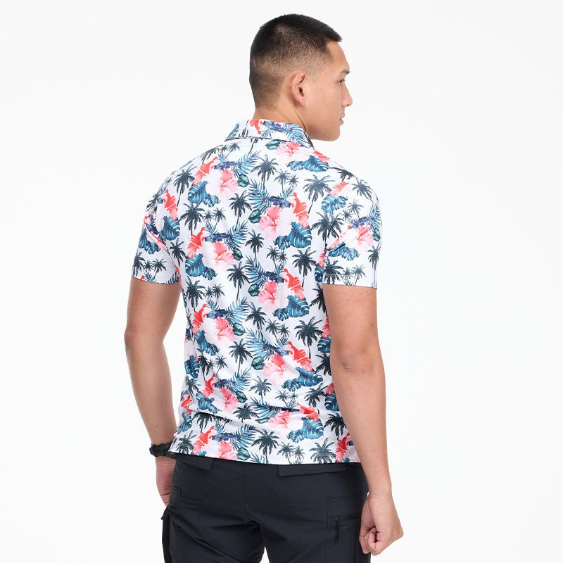 VALOR PX - Sniper Vibe Polo Hawaii Shirt