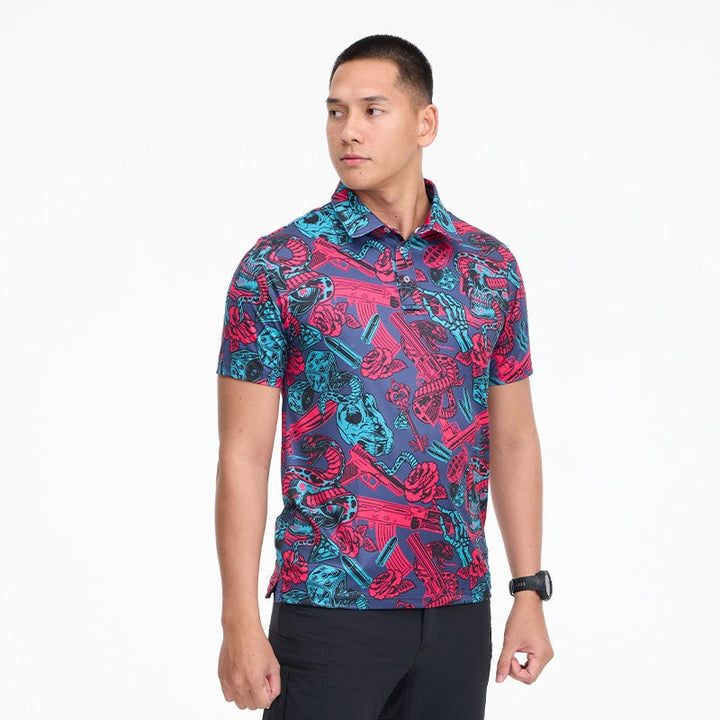 VALOR PX - Venom Royale Polo Hawaii Shirt
