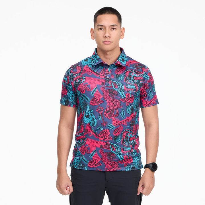 VALOR PX - Venom Royale Polo Hawaii Shirt