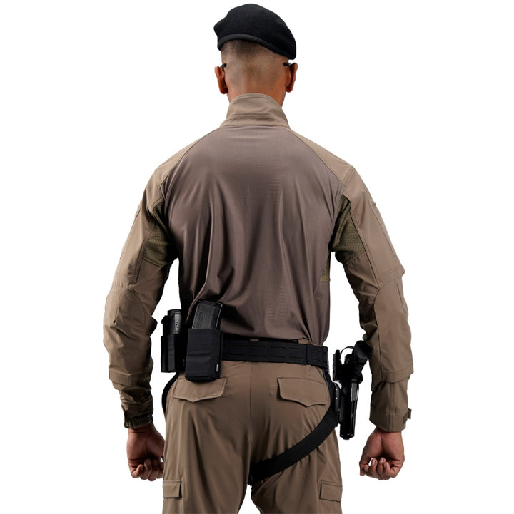 VALOR PX - COMBAT PATROL POLICE SHIRT [KHAKI]