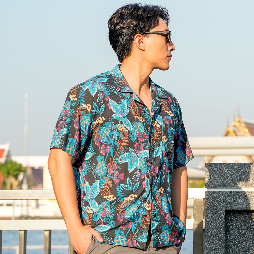 VALOR PX - Flower Bomb Hawaii Shirt