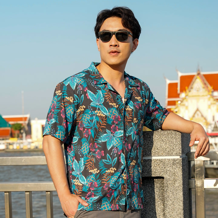 VALOR PX - Flower Bomb Hawaii Shirt