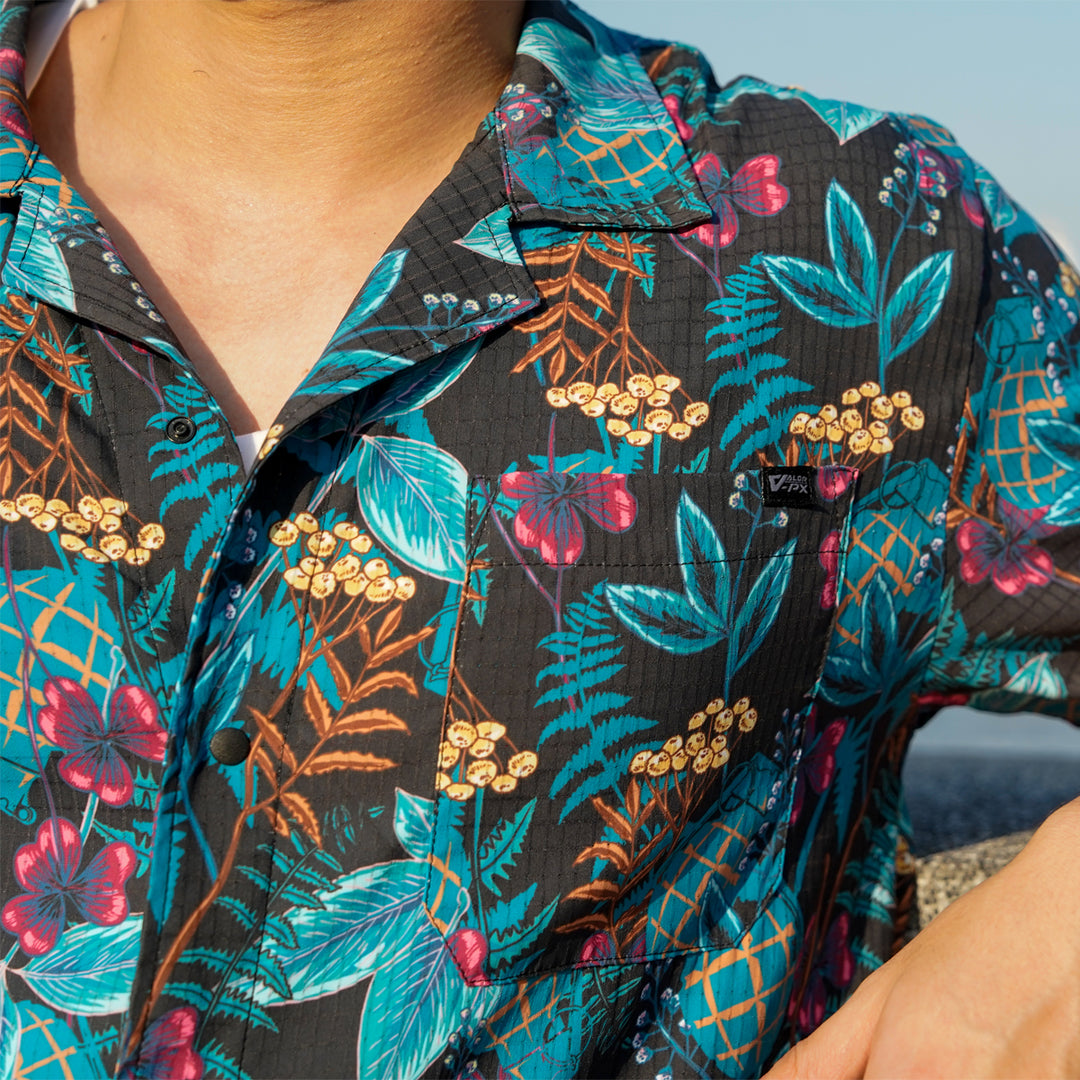 VALOR PX - Flower Bomb Hawaii Shirt