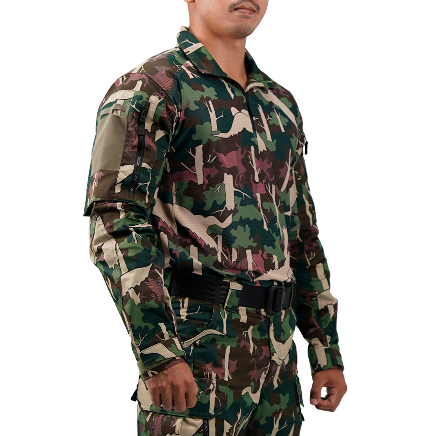 เสื้อทหารอุทยาน ป่าไม้ ใส่ใช้งานทางยุทธวิธีได้